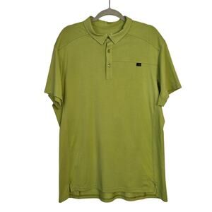 Arcteryx Captive Polo Shirt Mens XL Green Performance Outdoor Casual Golf Casual